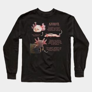 Animal Facts - Axolotl Long Sleeve T-Shirt